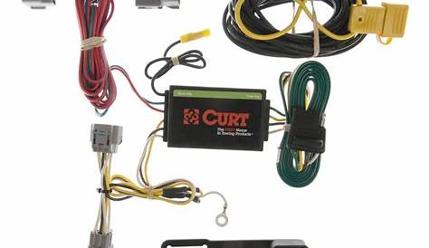 CURT 55349 Vehicle-Side Custom 4-Pin Trailer Wiring Harness, Select