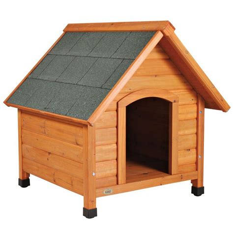 Isn't this jus the fanciest thing you've seen in this guide? TRIXIE Log Cabin Dog House - Small-39530 - The Home Depot