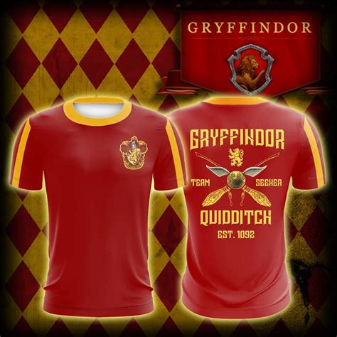 Harry Potter T Shirts Gryffindor Wizardry World