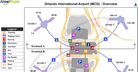 Map Of Orlando Airport