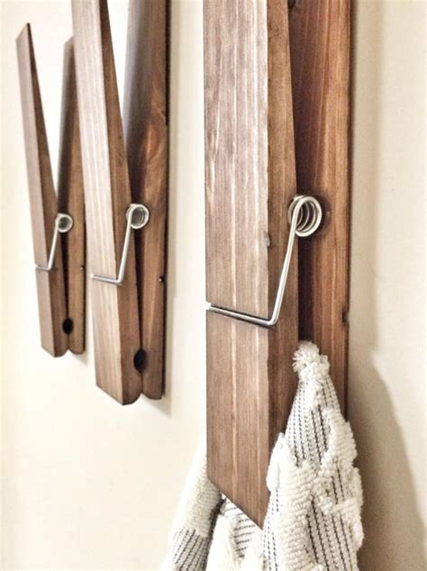 These Giant Clothespins Can Hold Towels Drawings Or Photos