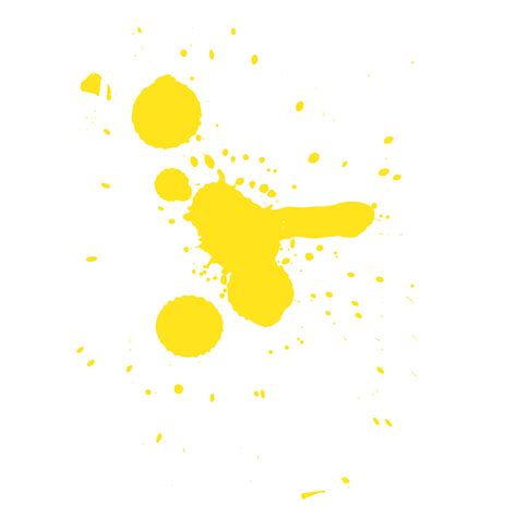 Yellow Paint Splat Remixit Sticker By Jillianmichellepauley