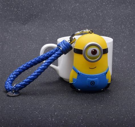 Braided Rope With 3d Despicable Me Minions Movie Character Models Doll