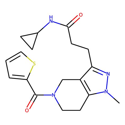 sb99 0314 — chemdiv screening compound n cyclopropyl 3 [1 methyl 5 2 thienylcarbonyl 4 5 6 7