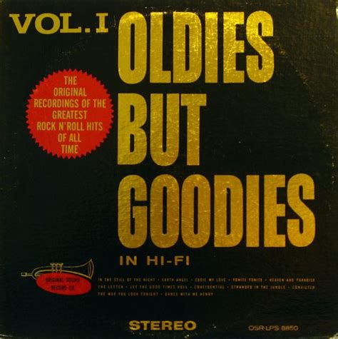 Oldies But Goodies Vol 1 1971 Vinyl Discogs