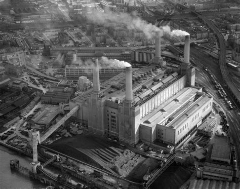 Such A Charisma 1957 An Aerial View Of The Coal Fired Power Station