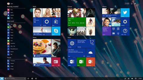 Windows 10 Start Screen And Start Menu Revamped By Concept