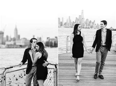 Cassie And Sams Hoboken Engagement Session Elario Photography