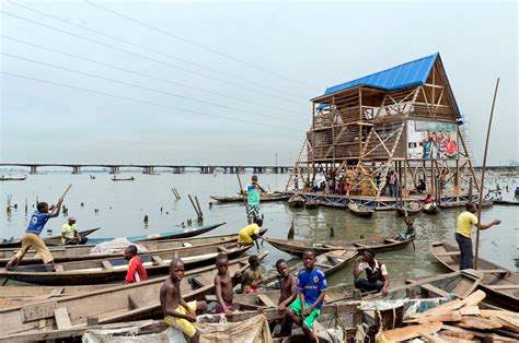 Lagos Makoko A Suburb On The Water