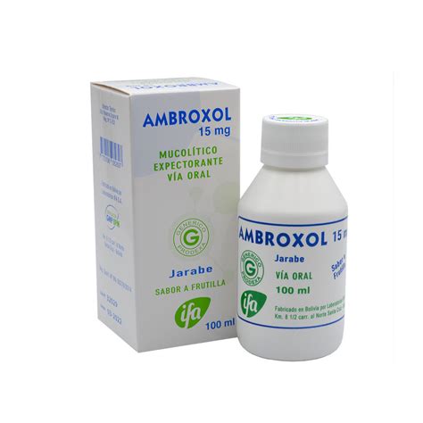 Ambroxol 15 Mg Laboratorios Ifa