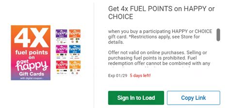 The kroger rewards prepaid visa or mastercard card couples all the perks of a rewards credit product into a reloadable prepaid card. 4x Fuel Points on Happy and Choice Gift Cards at Kroger! | Kroger Krazy