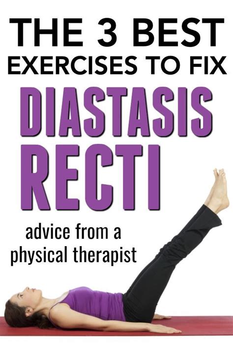 The 3 Best Exercises To Fix Diastasis Recti Ab Separation Advice