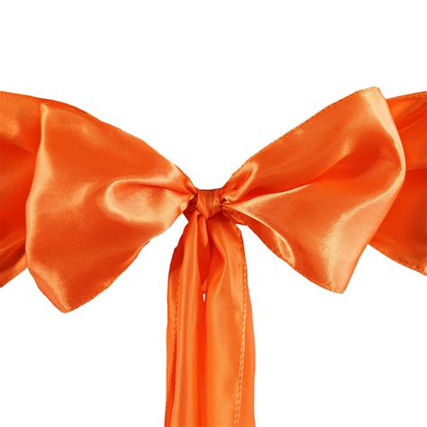 When you shop via links on our site, we may earn a i've had a couple of readers email me about cheap ways to decorate your chairs for your ceremony or while you can't tie the sashes on the chairs until you are setting up the wedding, you can plan a little ahead by figuring. Satin CHAIR SASHES Bows Ties Wedding Reception Decorations ...
