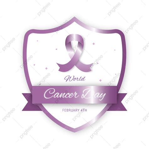 World Cancer Day Vector Png Images World Cancer Day Isolated On