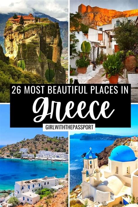 26 Most Beautiful Places In Greece Places In Greece Most Beautiful