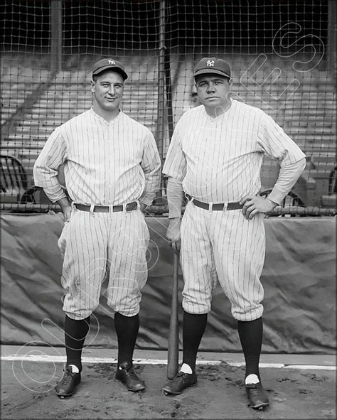 Babe Ruth Lou Gehrig Photo 8x10 New York Yankees 1927 Buy Any 2 Get 1 Free Ebay
