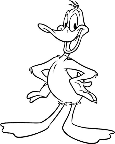 Baby Daffy Duck Coloring Pages Dejanato