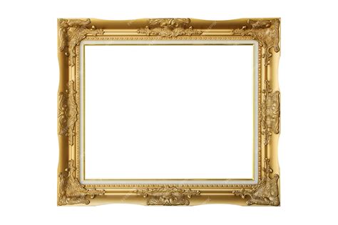 Premium Photo Victorian Old Frame Classical Gold Picture Photo Frame