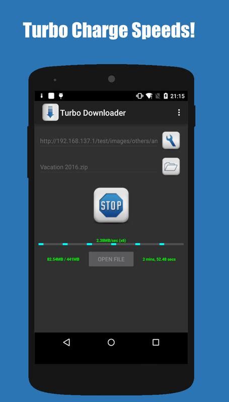 Answer right 12 questions, win millions cash everyday. Turbo Downloader for Android - APK Download