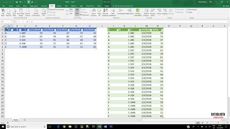 Solved How Do I Convert This From Horizontal To Vertical In Excel