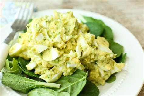 Avocado Egg Salad No Mayo Happy Healthy Mama