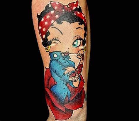Photo Betty Boop Tattoo By Ilaria Toni Maldonado Photo 24842