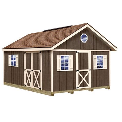 Designing and building a storage shed. Best Barns Fairview 12 ft. x 16 ft. Wood Storage Shed Kit ...