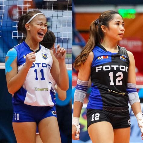 Philippine Superliga — Foton’s Ej Laure And Jenreyes12 At The Rebisco
