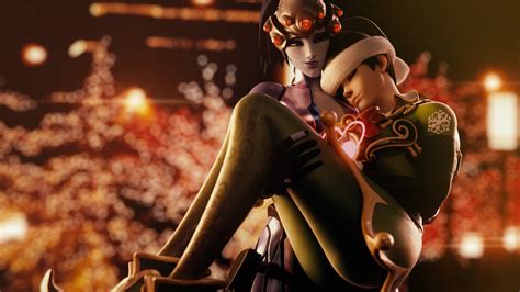 tracer and widowmaker overwatch artwork wallpaper hd games wallpapers 4k wallpapers images