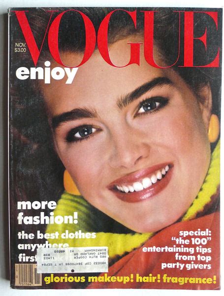 Vogue Magazine November 1983 High Valley Books