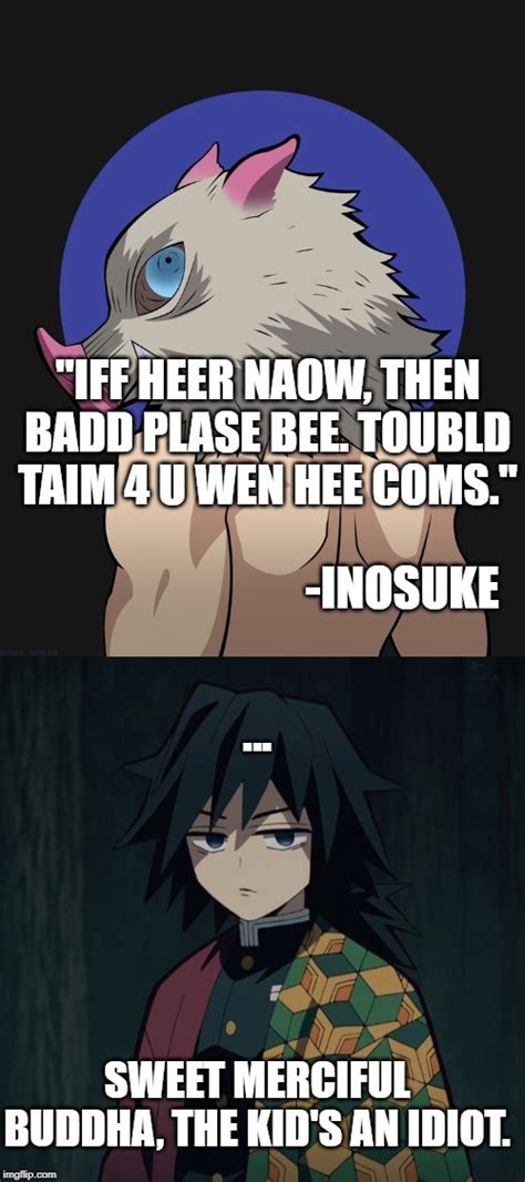 Inosuke Hashibira Memes