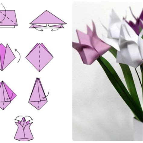 Как сделать цветы оригами? | Сайт для родителей