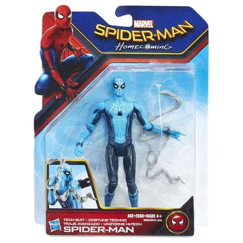 Marvel Spider Man Homecoming 6 Inch Action Figure Tech Suit Spider