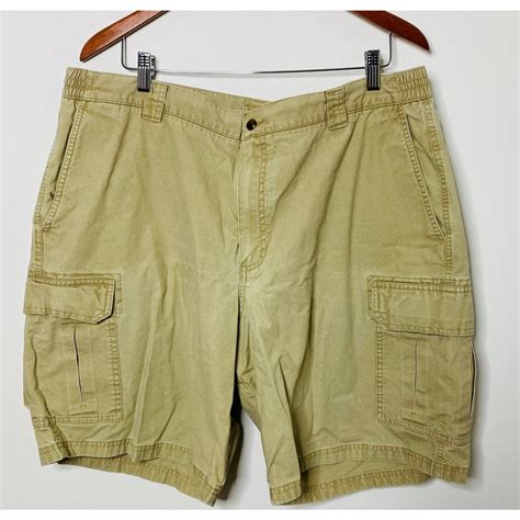 mens tropic weight cargo shorts comfort waist sz 42 ebay