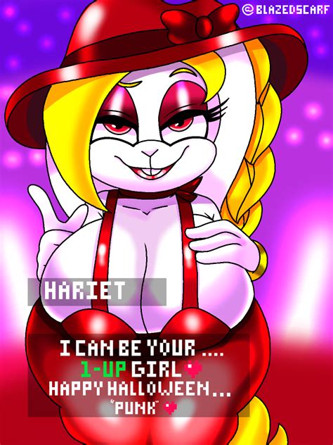 Hariet Broodal 1 Up Girl Halloween By Blazedscarf On Newgrounds