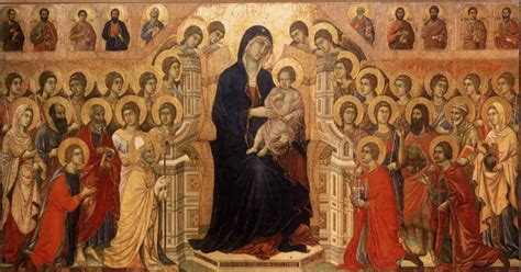 Including saint barbara, saint thomas of aquino and saint norbertus, in the cathedral of saint truiden in Catholic Saint of the Day - My Catholic Life!