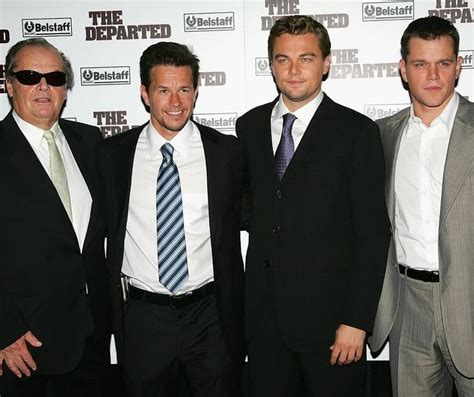 Mark wahlberg and matt damon. Jack Nicholson, Mark Wahlberg, Leonardo DiCaprio & Matt ...