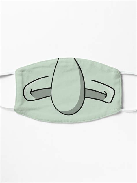 Squidward Frown Mask For Sale By 90soe Redbubble