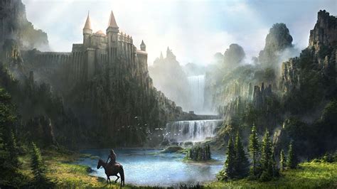 Fantasy Castle Wallpaper Hd Wallpapersafari
