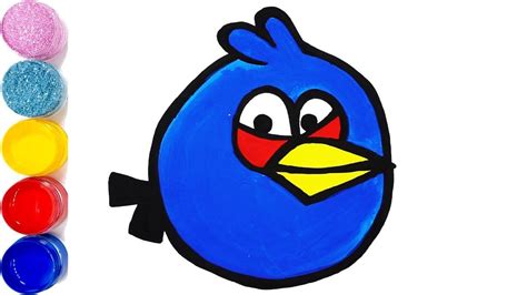How To Draw Angry Birds Blue In The Angry Birds Movie 2 Coloring And