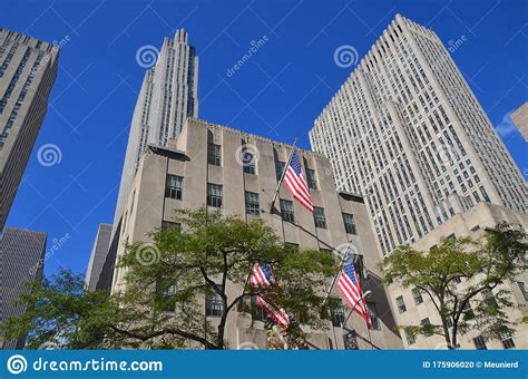 Rockefeller Center Is A Complex Of 19 Commercial Buildings Editorial