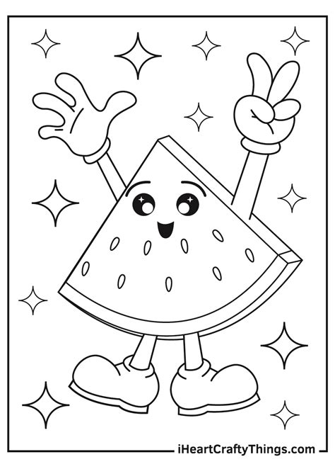 Coloring Pages Of Watermelon Coloring Pages The Best Porn Website