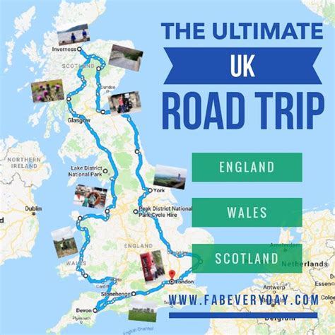The Ultimate Uk Road Trip Itinerary Driving Tour Of England Scotland