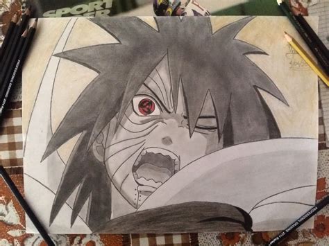 What Do You Guys Thinks Of My Drawing Of Obito Rnaruto