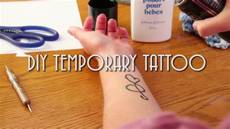7 Fun Diy Temporary Tattoo Ideas Diy Temporary Tattoos Temp Tattoo Temporary Tattoo Kulturaupice