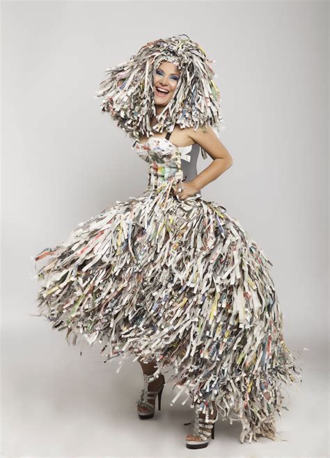 Recycling Recycled Costumes Recycled Dress Recycled Cans Recycled