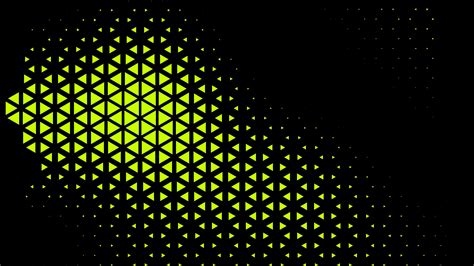 Light Green Black Triangles Geometric Shapes Abstraction 4k Hd Abstract