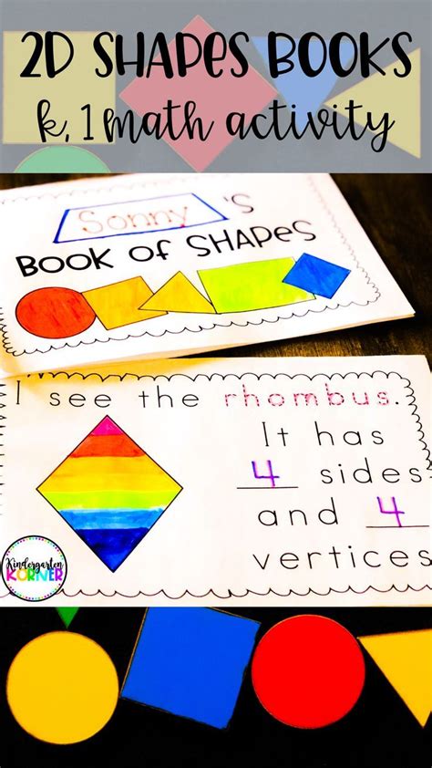 These No Prep 2d Shapes Mini Books Are The Perfect Resource To