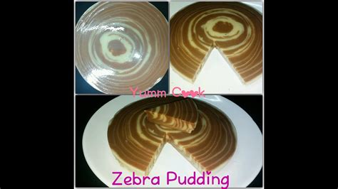 Roti dibikin ini enak banget puding zebra roti tawar pandan. Zebra pudding|Agar Agar Roti Tawar|pudding bread dessert ...