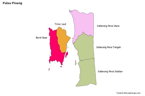 Sample Maps For Pulau Pinang